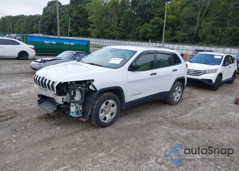 2016 Jeep Cherokee Sport from USA, damaged, VIN 1C4PJMABXGW226430